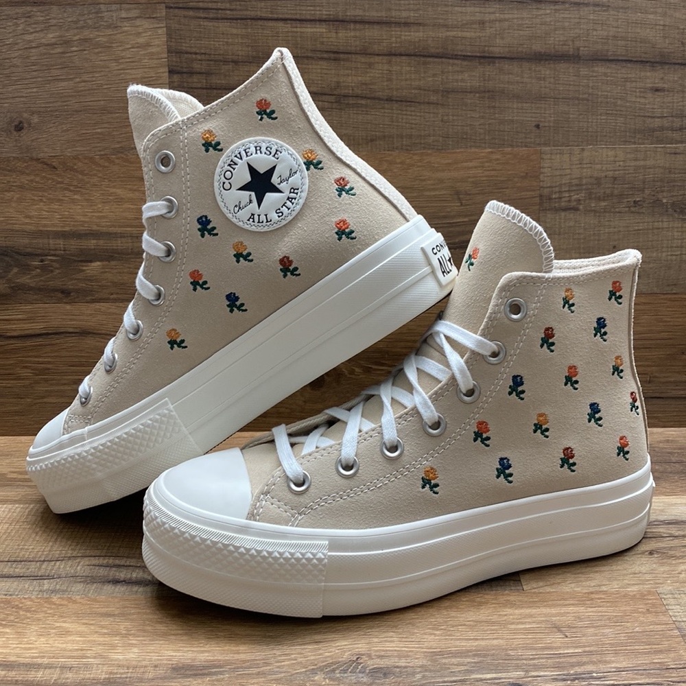LEATHER CONVERSE CTAS LIFT HI PLATFORM